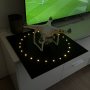 Eerste versie van een landingpad voor m’n DJI Phantom. Heel wat soldeerwerk. 🤓