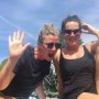 What a day, what a day! We started this morning 🏊🏼‍♀️ in the swimming pool. And ended reading a book, listening to music and chilling in the park. It's all about balance ⚖️ Being active and taking your rest! #weekendvibes #sunnysunday #friends #swimbuddies #fitpregnant