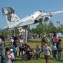 【厚木基地日米親善春まつり2016】ここに展示されているのはイントルーダーかと思いきやどうやらEA-6B プラウラーのようですね 