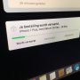 Apple Store bestelstatus op m’n dashboard-pagina. 👌