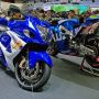 【東京モーターショー2013】スズキは2輪車の方に力が入っていたような希ガス フラッグシップモデル「ハヤブサ」も参考出品されてました