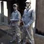 Living statues. 