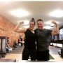 The lovebirds back in the gym 💪🏼#thomsabine #activesports #premiumclub #gym #pt #training #fitter