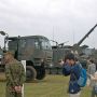 【武器学校・土浦駐屯地開設63周年記念行事】午後のメインは午前中の装備アトラクションで使用された各車両のグラウンドでの展示でした