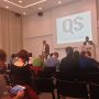 QS is about happy people, selfquantifying themselves. #qse13