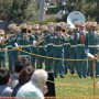 【下志津駐屯地創設61周年記念行事】音楽隊の方々 演奏もしたんだけど俺のいる所までは音がほとんど届かなかった...(；´Д｀) 