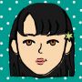 なかなか、似ない。次は髪の色をかえてみる。