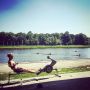 Outside is the new inside
#rowing #tropicalheat #bosbaan