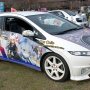 【第10回館林痛車ミーティング】先代UKシビックはｶｺ(・∀・)ｲｲ!! 以前見た時からサイドの絵柄が変わりましたね