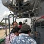 【艦艇公開 in 大洗2016】乗船！ が、もちろん身動きは取れないｗ 