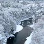 白銀の渓谷