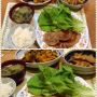 【料理しました】今日のメニューは《豚の生姜焼き定食》(=ﾟωﾟ)ﾉタレはもちろん手作り！！オリジナルの秘伝のタレ〜！！個人的に思うことだけど実は味噌汁が一番難しい料理じゃないの！？と感じた今日この頃でふ。