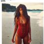 Rihanna is het gezicht van haar geboorteland Barbados. Deze foto doet menig vrouwen- en mannenhart sneller kloppen.