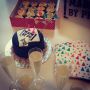 So surprised by our team!  #homemade #cake #cupcakes  #presents #balloons #champagne #madebypr