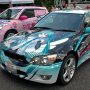 【マジカルミライ2016】すぴっく工房製作の「初音ミク」オフィシャル公認痛車 クルマは陽の当たる場所に置いて欲しかったｗ 