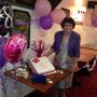 Tuesday photos.  Grandma and her cake 