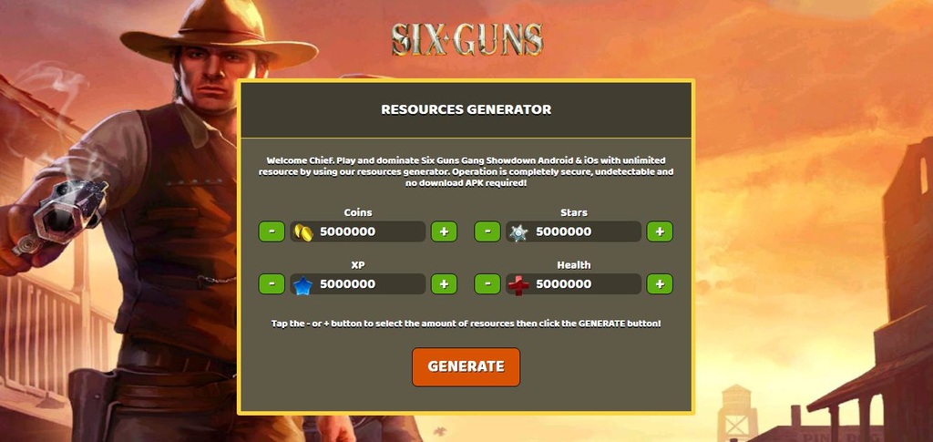 Six Guns Gang Showdown 5000000 Coins Stars Xp Health Ios Android Six Guns Gang Showdown 5000000 Coins Stars Xp Health Ios Android