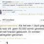 En toen bleek de opgeslokte radarkliko toch een grap. Heel betrouwbaar dat @vk_Zwolle01 #rtvoost