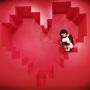 PARCOのWe Love AAA展にあるLoveのジャケットセットで記念撮影♡