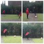 K. Krijgt training. Van T. 
