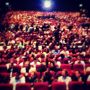 A crowd of 1200 people waiting to see the new JOBS movie. But first they have to listen to me.