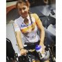 Anouska Koster before racing. #RaboLiv #tbt #womencycling #cycling