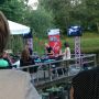 Oké, nog één foto. Omdat het zo gezellig is op het terras. #3FM 