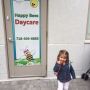M. Eerste keer daycare, na 3 maanden. 