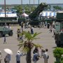 【艦艇公開 in 大洗2016】次はいよいよ艦艇公開の行われる港の方に向かいます 陸自の車輌もズラリｗ 