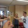 De waarde van een diploma wordt gemeten in champagne. Althans bij @deZeeuw