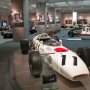 【オール ホンダF1マシン特別展示】今回の企画展は普段4輪レース車両が展示されている北棟3Fに歴代のF1マシンを一挙展示するという豪華なもの これだけ揃うと壮観です 