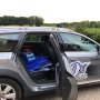 Auto gepakt, vannacht vertrek naar Haras du Pin om @elaine.pen en @jordywilken te helpen #bavaria00eventingteam