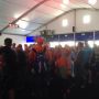 Om 10 uur s' morgens al rijen voor de deur!!! NL dames speelt om 19.45 uur.... #RHWC2014 nualgaaf!