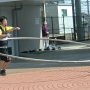 【佐野スプリングフェスティバル】どうやら遠心力を利用して力技で回すらしいな フラフープの重さに振り回されるのがシュールだぜｗ
