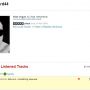 Ik ging even naar m'n #LastFM account om deze song te liken. Gelijk song nr #44444 :-))