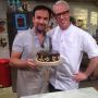 Vanmiddag een taart gebakken met de legendarische Rudolph van Veen! Binnenkort op #24kitchen bij u in de buurt!  