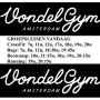 De groepslessen van vandaag bij #vondelgym Vrij trainen is de hele dag mogelijk van 7u tot 23u.