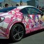 【かぶ痛】ラブライブ公式痛車(86Ver) アクアのは足利で見たけどコイツは初見 ライバーが張り付いていたのは言うまでもないｗ