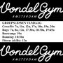 De groepslessen vandaag. LET OP: neem voor de running les van 18:30u een OV-chipkaart mee! Jullie nemen de tram vanaf de gym naar Osdorp en rennen daarna terug! Vrij trainen kan de hele dag, tussen 7u