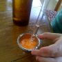 We maken een proefstaaltje crystal meth