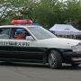 【オートジャンボリー2015】犯人役のバイクを追いかける(という設定の)パトカー 遂にけーさつ車両(※スタントカー)でドリフト始めやがったｗｗｗｗｗ