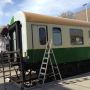 Trein Zomerhofstraat krijgt kleur. 