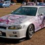 【第8回館林痛車ミーティング】しんがりはスカイライン GT-Rじゃない所が渋い #痛車