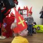 Met grote vriend Sam bij Sinterklaas #cs