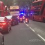 This ambulance had to uturn thanks to TFL and the crazy road narrowing bike loving schemes!!

Makes you proud 