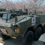 【りっくんランドの桜】96式装輪装甲車 