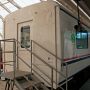 【魔方陣スーパーカーミュージアム】受付を済ませて中に入るとまずはわたらせ渓谷鉄道を走っていた「お座敷列車」が目に入ってきます こちらは休憩所として利用されているとの事