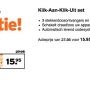 Tip voor @HomeWizardBV bezitters:  @KlikAanKlikUit set met 3 schakelaars en afstandsbediening van €27.95 voor €15.95! 