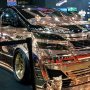 【東京オートサロン2017】年々金ピカのクルマが増えているなと思うのはたぶん気のせいｗ 路上ではお目にかかりたくないｗ 
