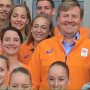 Vanochtend een bijzondere ontmoeting in het olympisch dorp! Daarna een spannende mannenwedstrijd gezien. Klaar voor morgen! #TeamNL #Rio2016